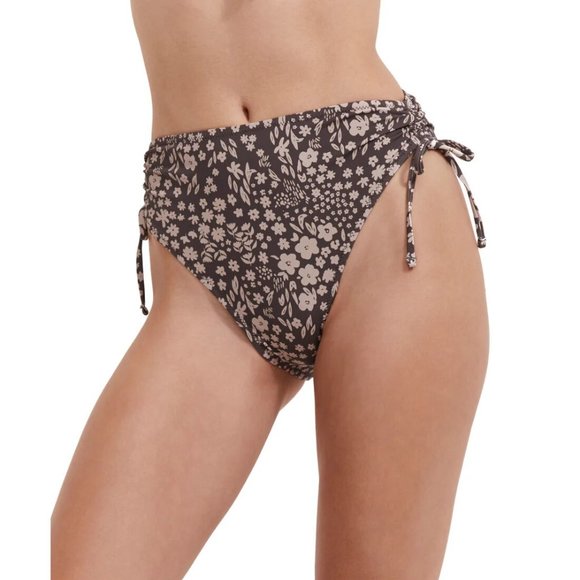 **Gottex** Flirtt Bella Flora Adjustable High Rise Bikini Bottom L - Picture 1 of 5